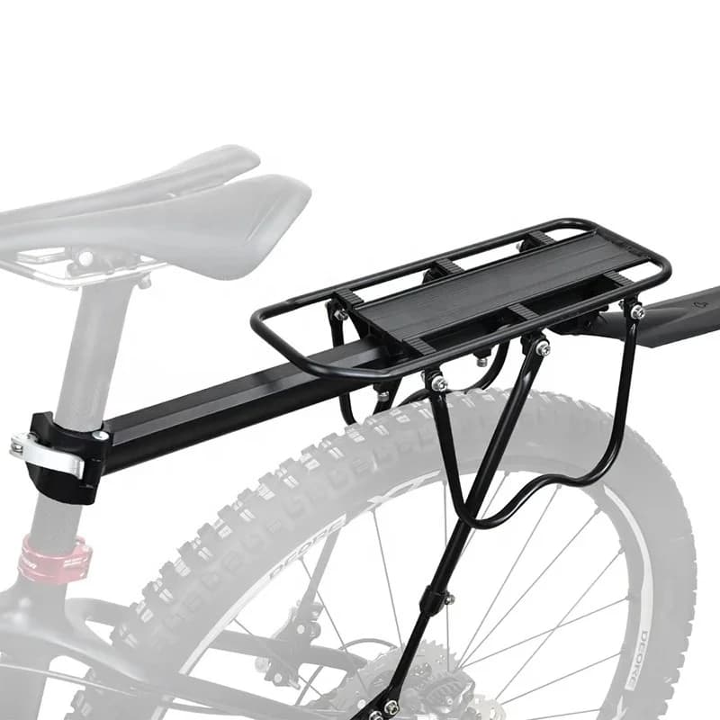 Bicycle accessories for retractable aluminum alloy bicycle rear seat column frame