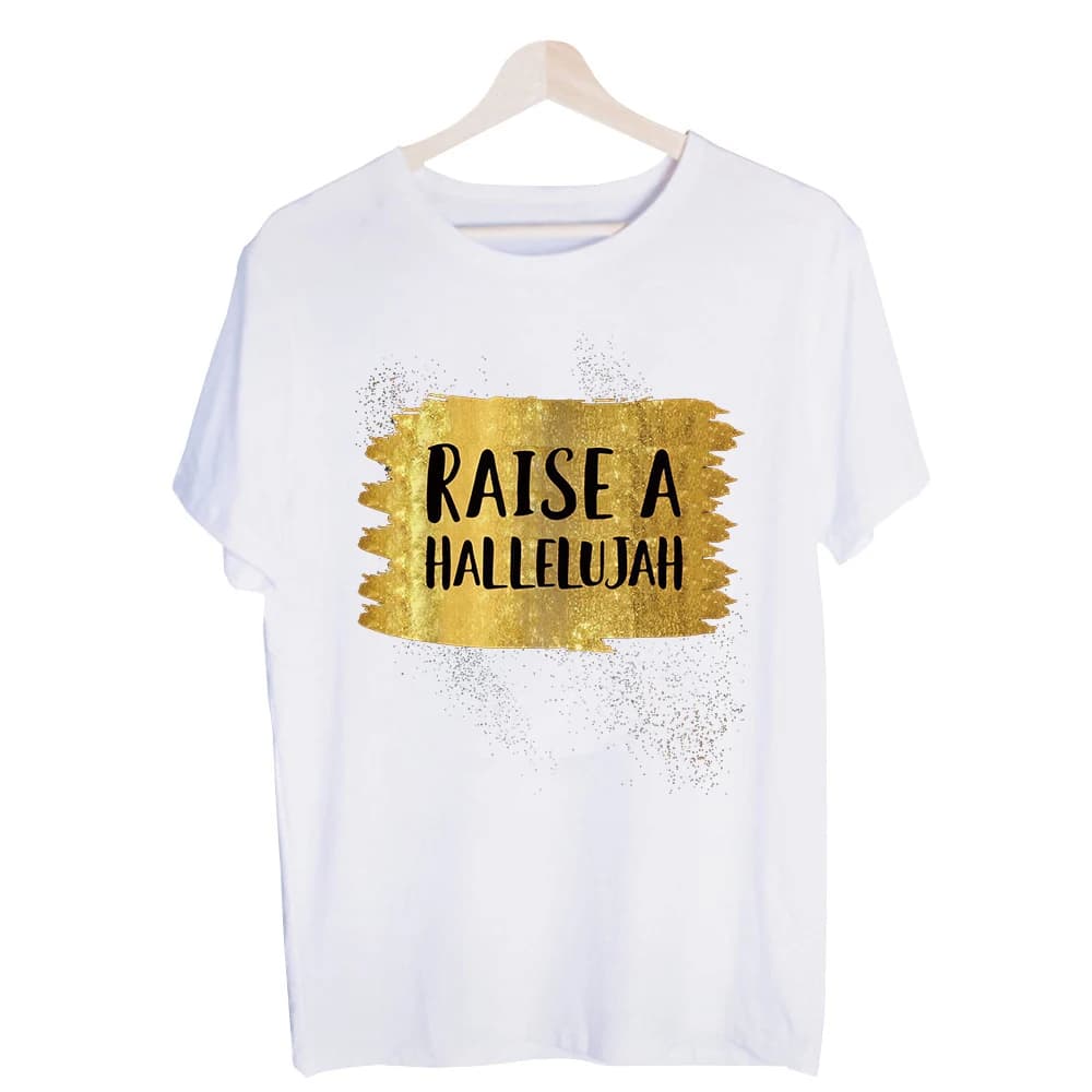 Men's Gold Brushstroke Slogan Graphic Tee, Short Sleeve Crew Neck T-Shirt for Casual Everyday Wear