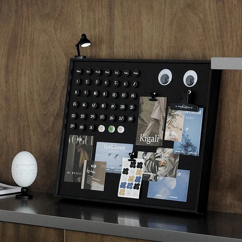Magnetic Circuit Breaker Cover with Chalkboard & Calendar Decorative Panel for Electrical Box Wall Art for Living Room Bedroom