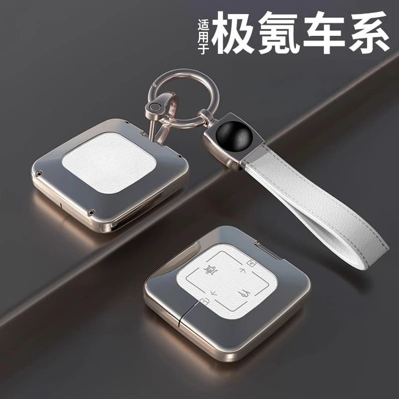 Premium Aluminum Alloy Key Cover for 2025 Zeekr 001/007/009/7X Smart NFC Card Signal-Friendly