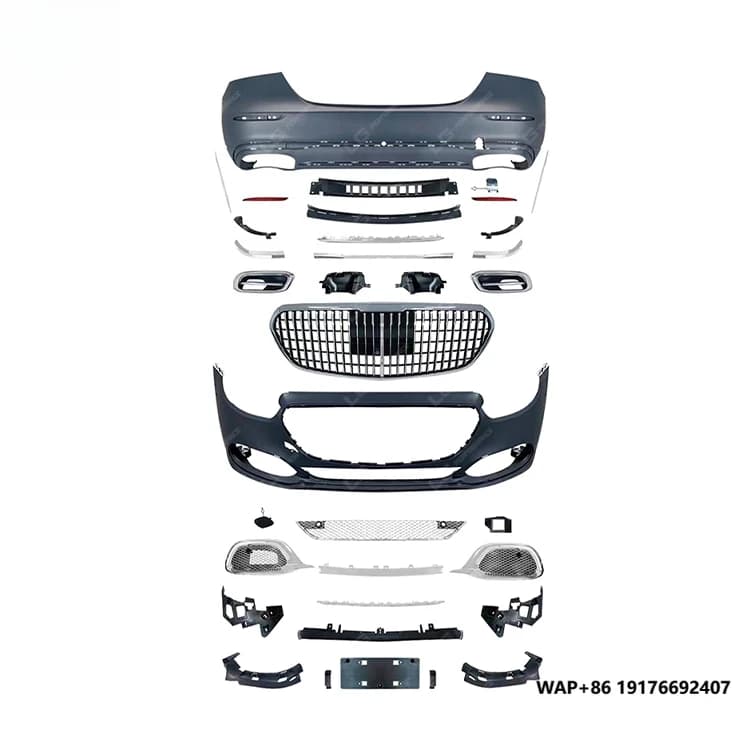 Hot Sale M Style Body Kit for Mercedes E Class W213 Upgrade Full Set Front Bumper Rear Diffusers Grille Exhaust Car Kit