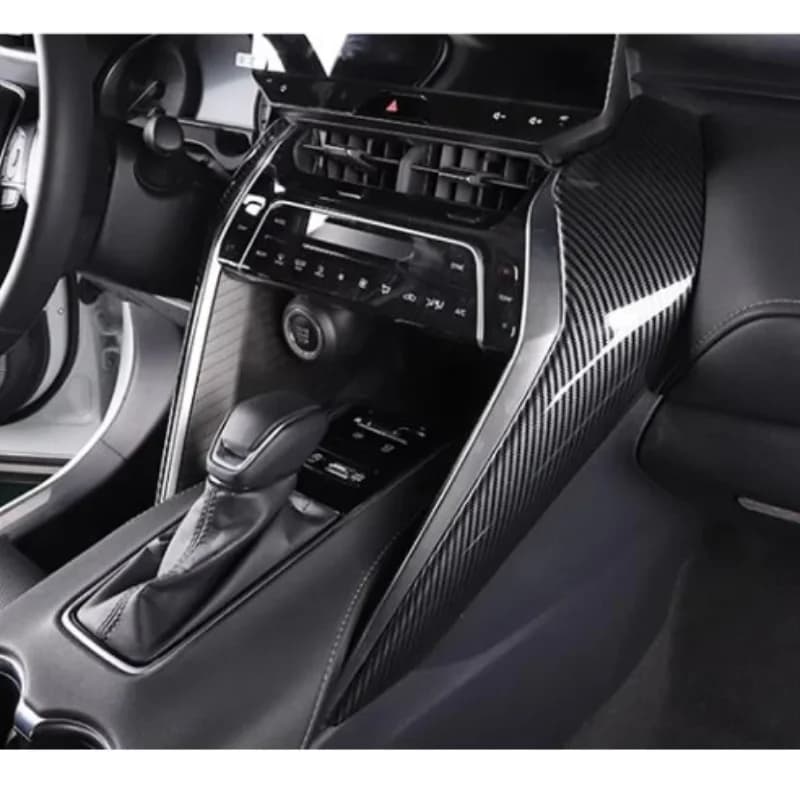 For Toyota Venza/Harrier 2021 2022-2023 2024 ABS Center Armrest Shift Control Outlet Decoration Frame Cover Interior Accessories