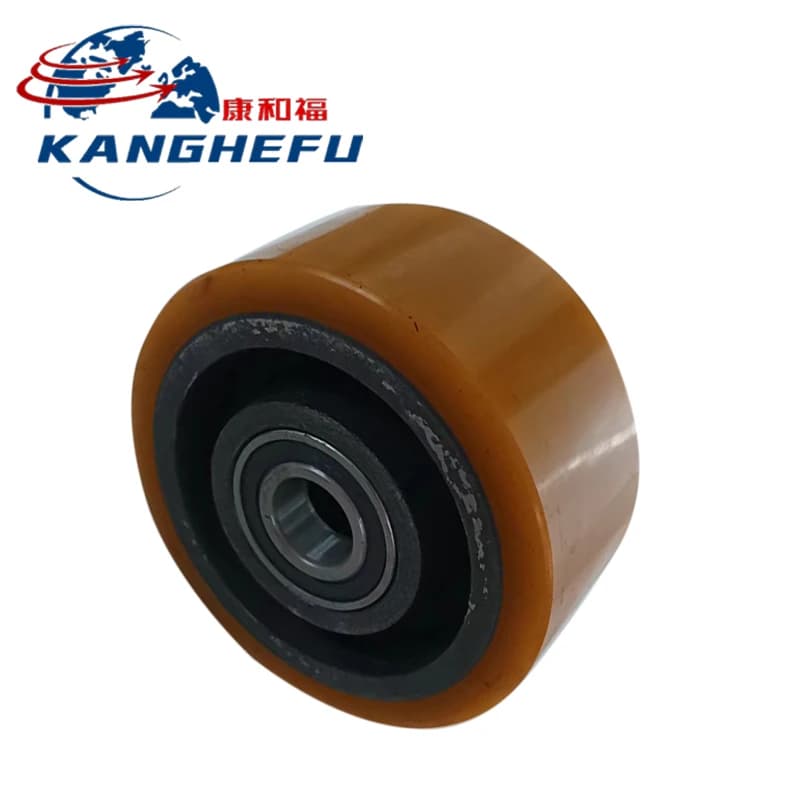 Linde Forklift 1157/1165/1166 Walking Wheels Polyurethane 130*55-52 Balance Wheel 0009933409