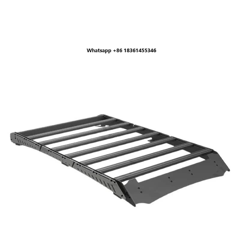 Steel Roof Platform Rack with Bars Off-Road Vehicles