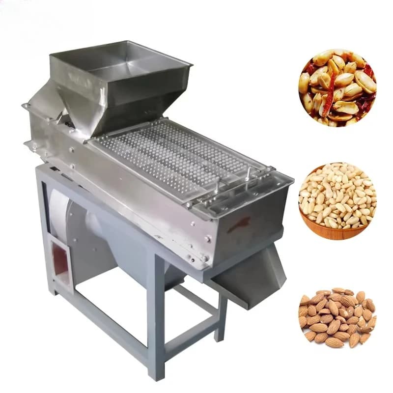 Low Price Nut Processing Pistachio Peeler Machine Efficiency Almond Peanut Skin Removing Areca Betel Cashew Nut Peeling Machine