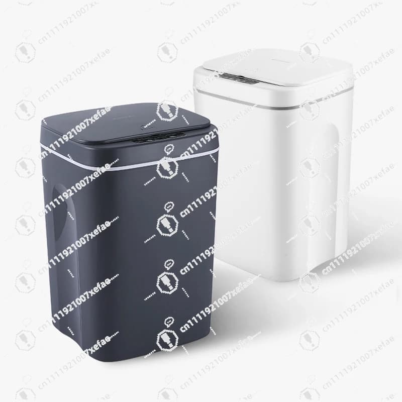 Touchless Smart Trash Bin 12l 14l 16l with Led Sensor