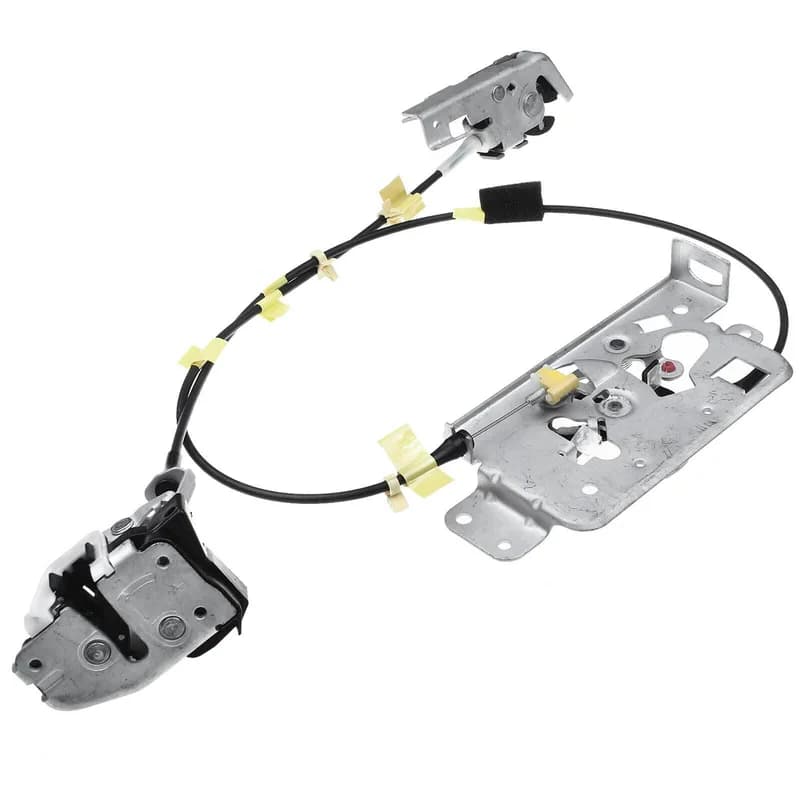Left Driver Side Rear Door Lock Latch & Cable for Ford F150 Extended Cab Pickup 2004-2008, oem: 8L3Z-18264A01-B 6l3Z-18264A01-B