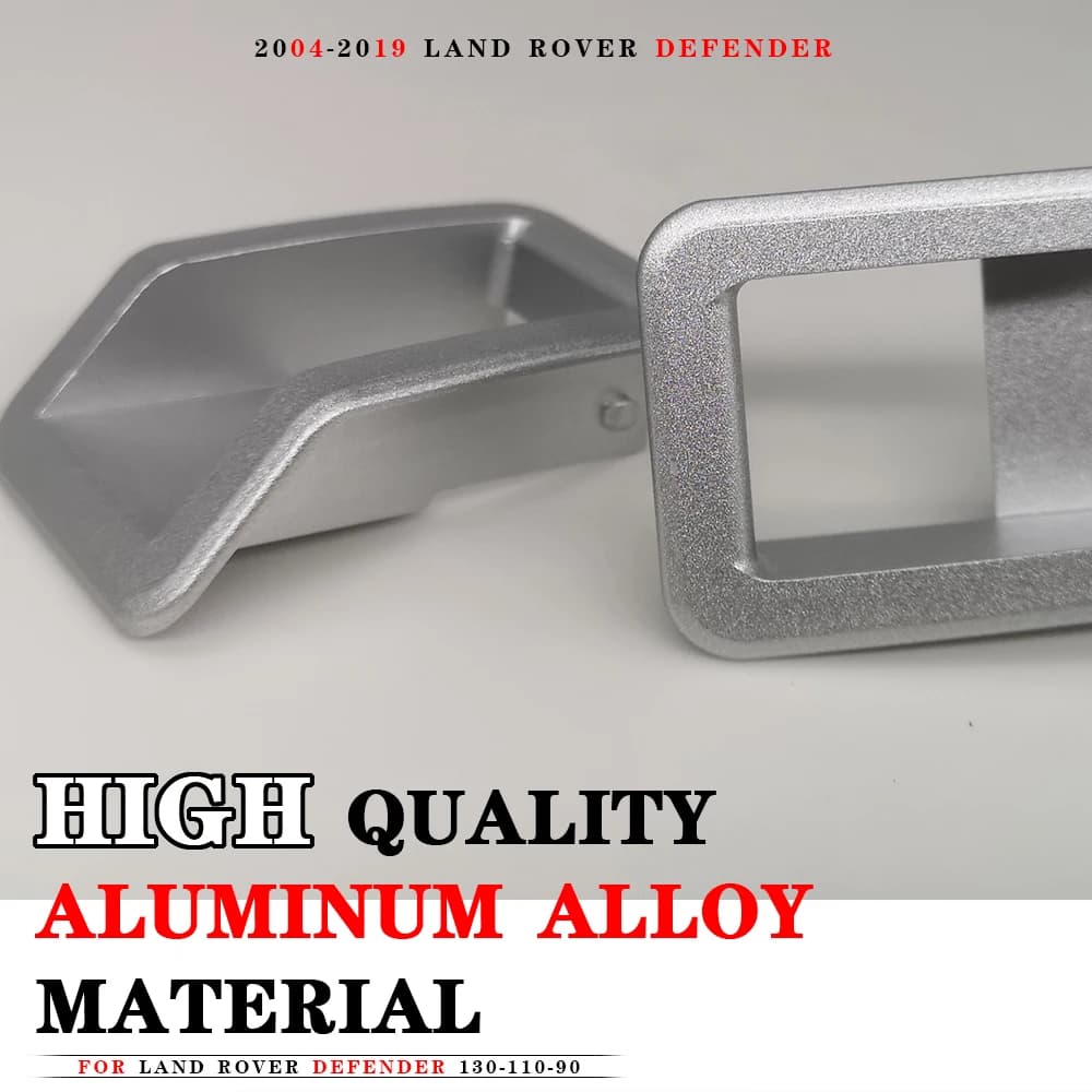 Alloy Replace Door Handle Bolt Lock Pin Trim Fit for Land Rover Defender 2004‑2018
