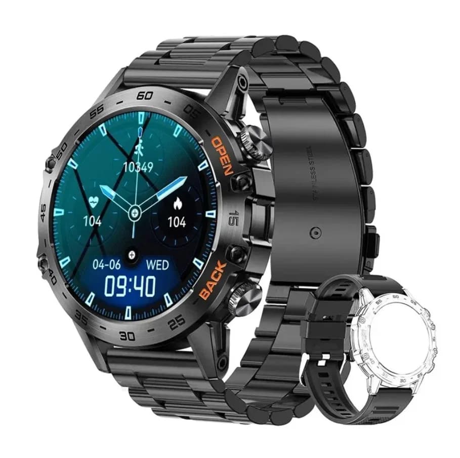 1.39" Large Screen 400mAh Battery Men Outdoor Sport Fitness Smart Watch With 1 Strap Smart watch for Android IOS