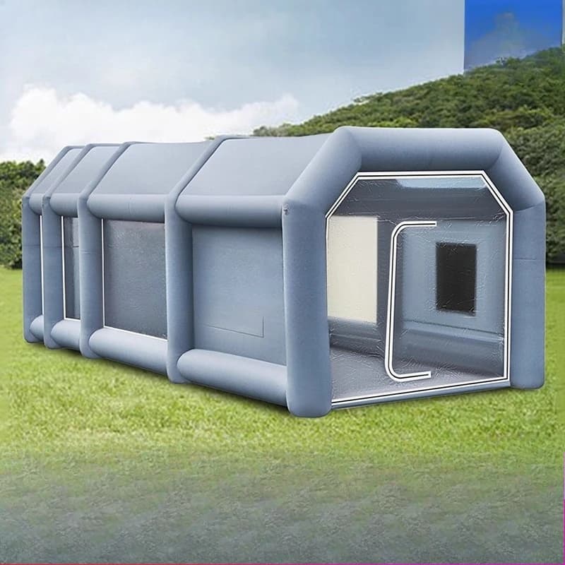 Inflatable camping tent, parking garage, thickened and cold-proof outdoor, fully automatic and ultra-light, quick to open