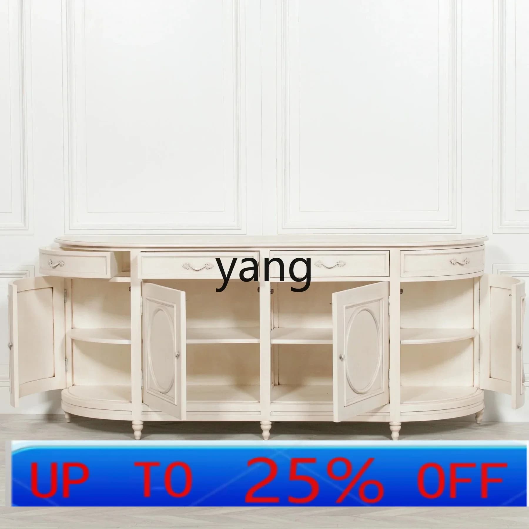 CX  solid wood locker living room against the wall dining side cabinet retro old storage