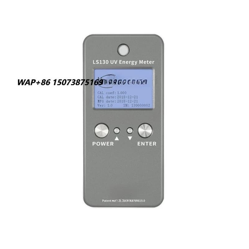 Linshang LS130 UV Light Meter Test UVA Radiation Intensity Irradiance Energy Dosage of High Pressure Lamp UV Integrator