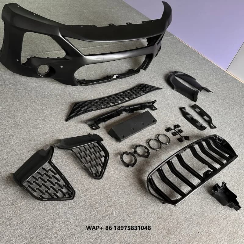 GTS Plastic Front Bumper High-quality Body Kit for-Maserati Levante Modification, Large Surround