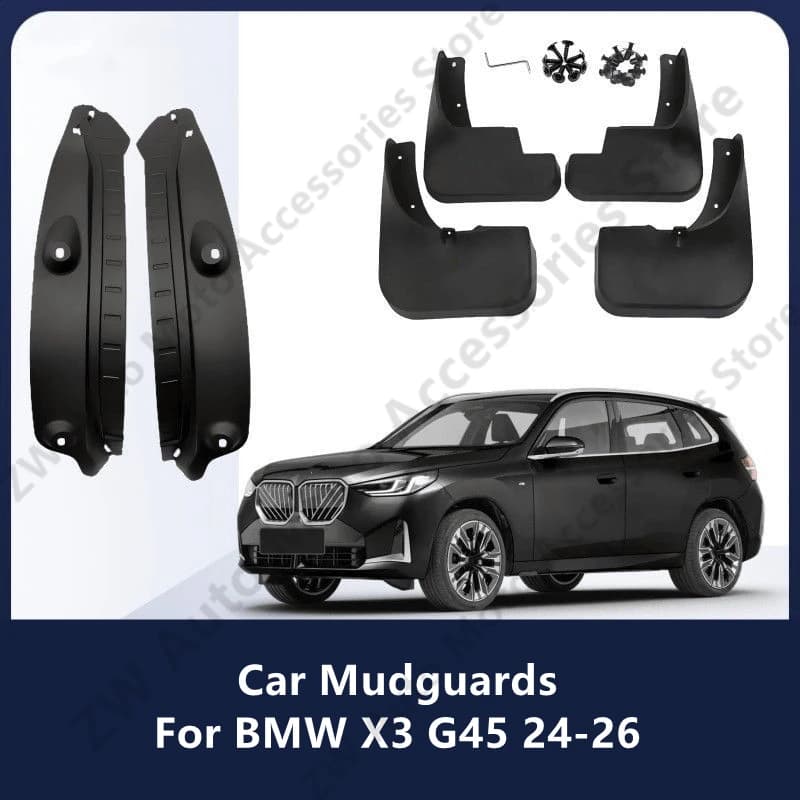 Car Mudguards For BMW X3 G45 24-26 Mud Guards Fender Flare Mudflaps Exterior Parts Auto Accessories Refit