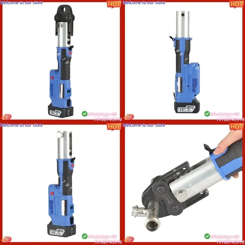 CE Certificate SZ-1550 Battery Powered Hydraulic Pipe Pressing Tools Pipe Crimping Tool