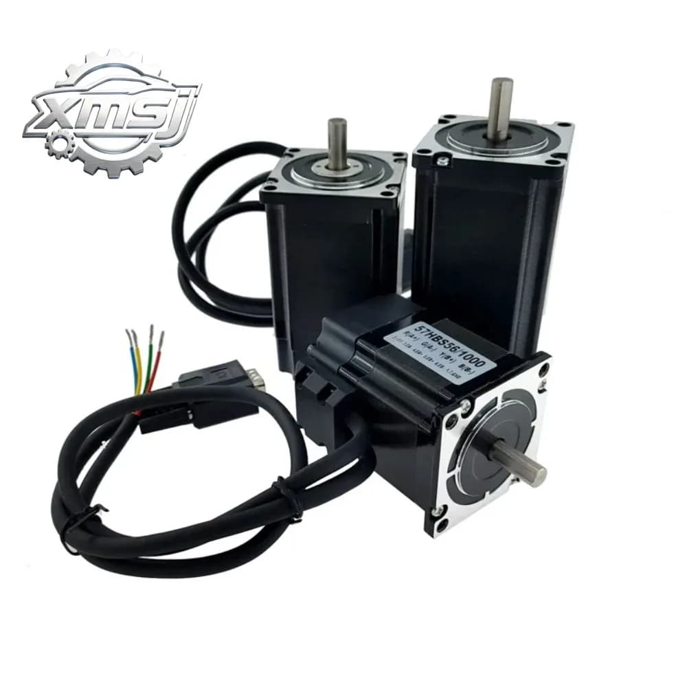 Motor paso a paso Nema 23, servomotor 57HBS2401 76, Motor    bucle cerrado, 1,3 nm, 1000PPR, híbrido