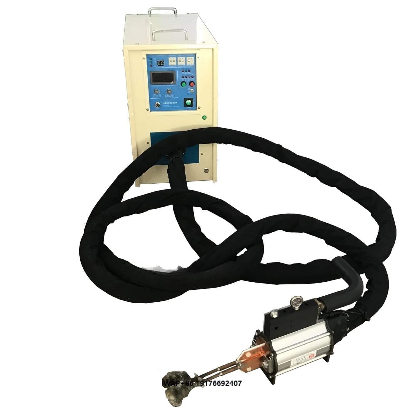 Hot Sale Portable Induction Heating Welding Machine Handheld with Soft Cable for Metal Tubes Brazing