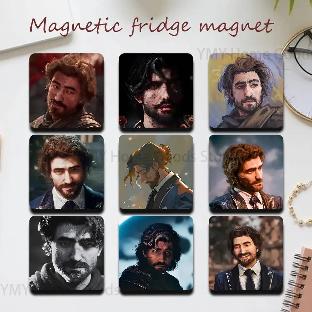 Gustave E-Expedition 33 Fridge Magnetic Magnet PVC Memorial Decor for Family Friends Students Adults