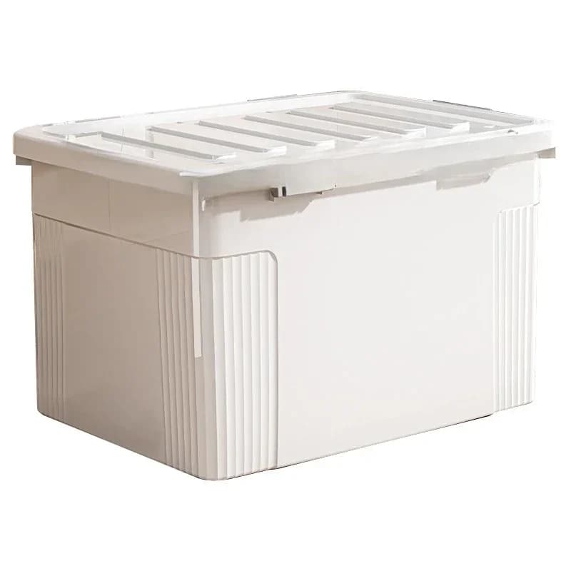 Plastic storage box, extra large quilt, clothes sorting box, bedroom snacks, sundries, storage box with lid, dust box.