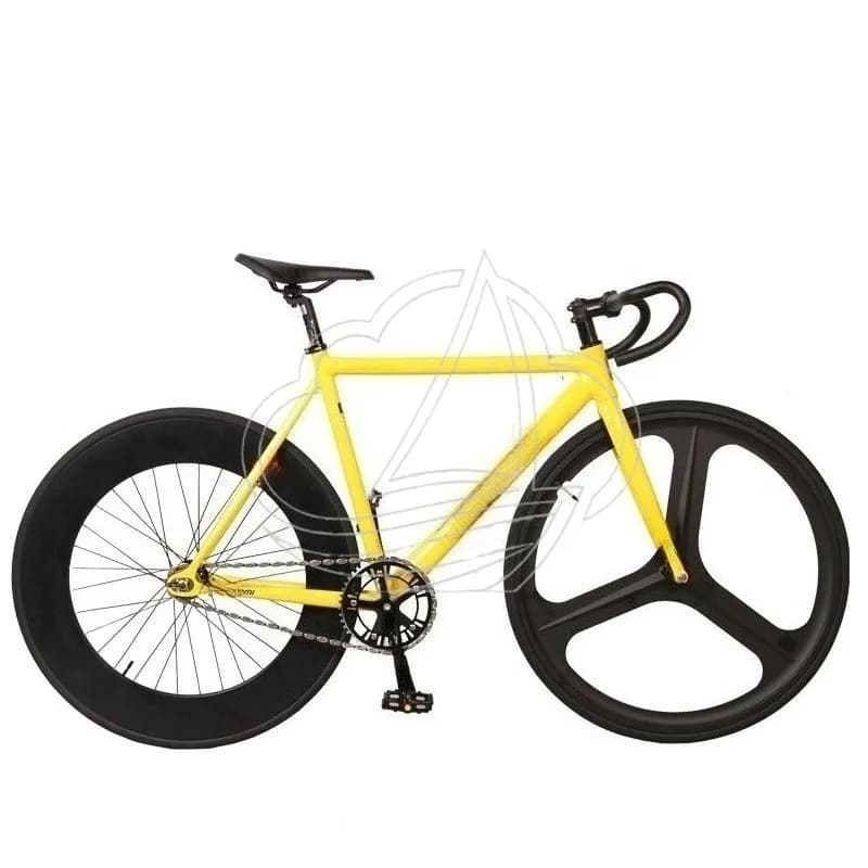 Dead Flying Tsunami Aluminum Alloy Frame SNM100 Racing Track Bicycle Magnesium Alloy Three Cutter Wheel Fixed Tooth Bicycle