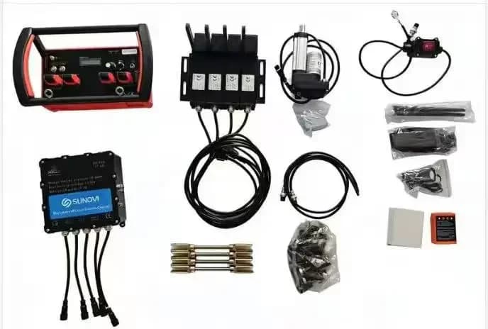4 TT Hydraulic Valves Wireless Proportional Hydraulic Valve Remote Control System Industrial Machinery Remote Hydraulic Valve Co