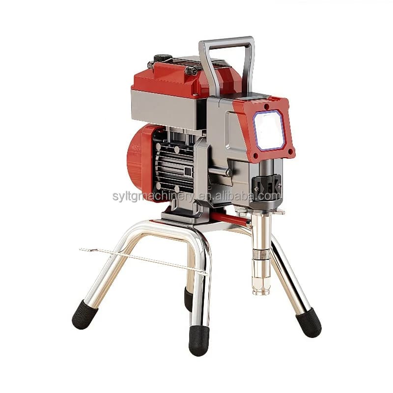 【HOT】1500W Hot Sales Electric High-efficiency Airless Paint Spray Use in Coating Industry Wall Spraying Painting Machine