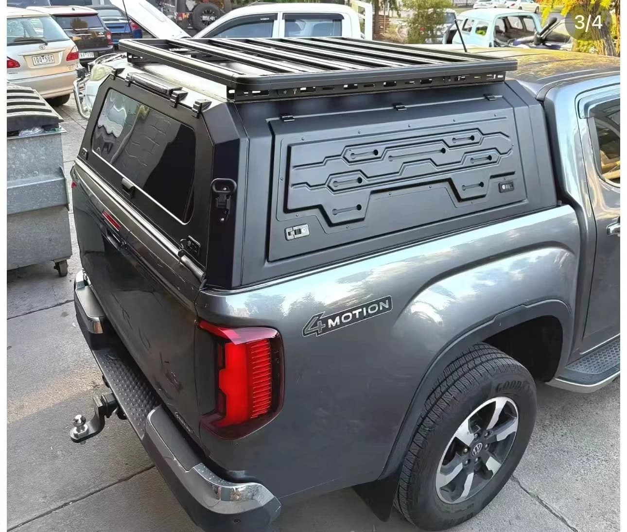 Aluminum Pickup Truck Bed Topper Ute Caps Leakproof Pickup Hardtop Canopy  Tailored for Toyota Hilux Revo Sr5 Cap Topper