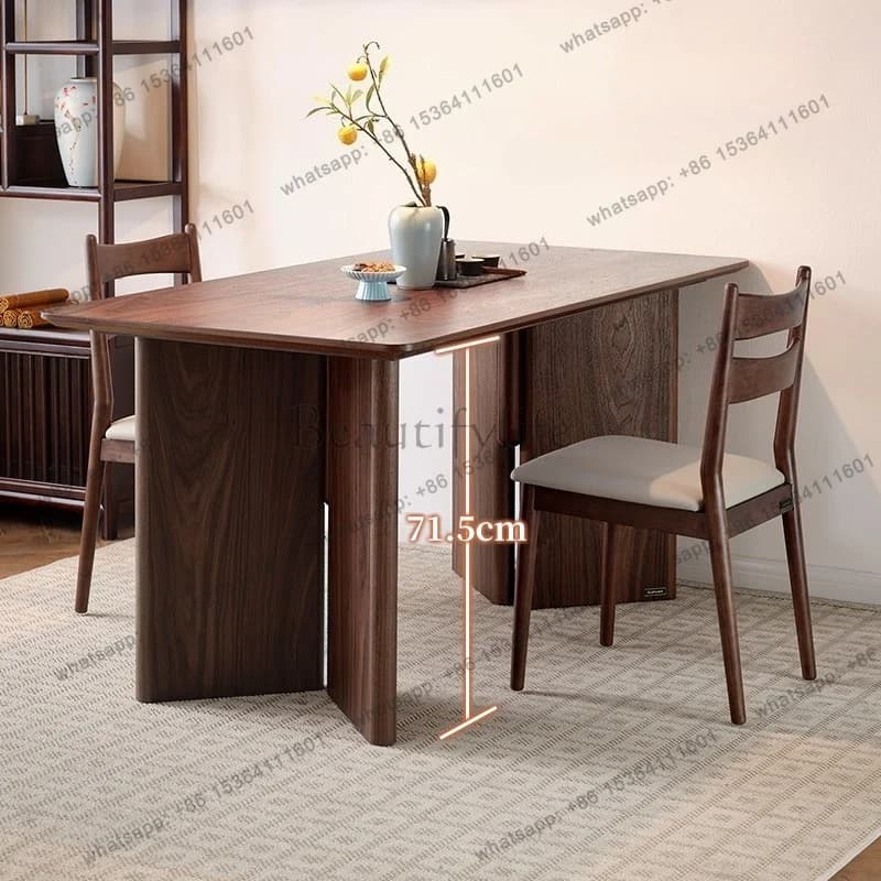 LJY Restaurant Chairs Tables With 4 Chairs Desk Nordic Style 140cm 160cm 180cm Dining Table Coffee Tables Dining Room Furniture
