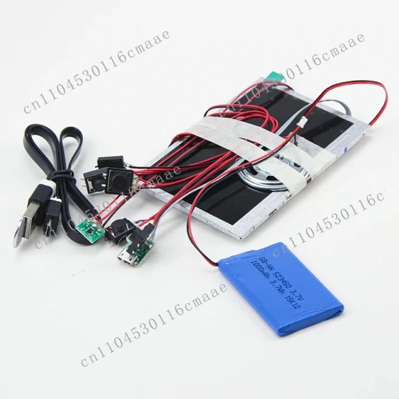 Cleaning Tools 4.3 Inch Video Brochure Module LCD Video Brochure Electronics