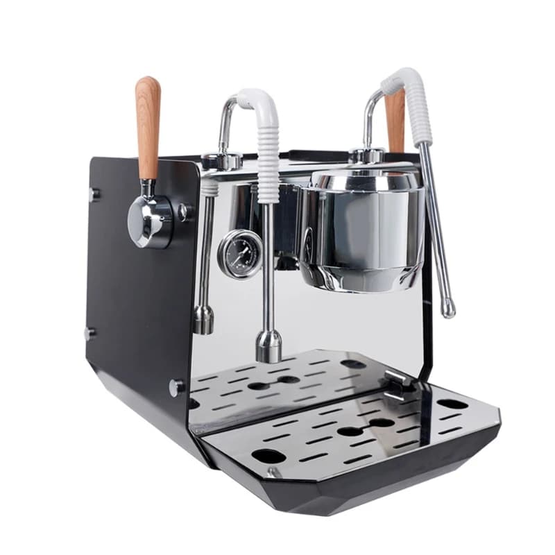 Commercial semi-automatic coffee machine, Italian double boiler coffee machine, touch screen pre-immersion PID coffee machine