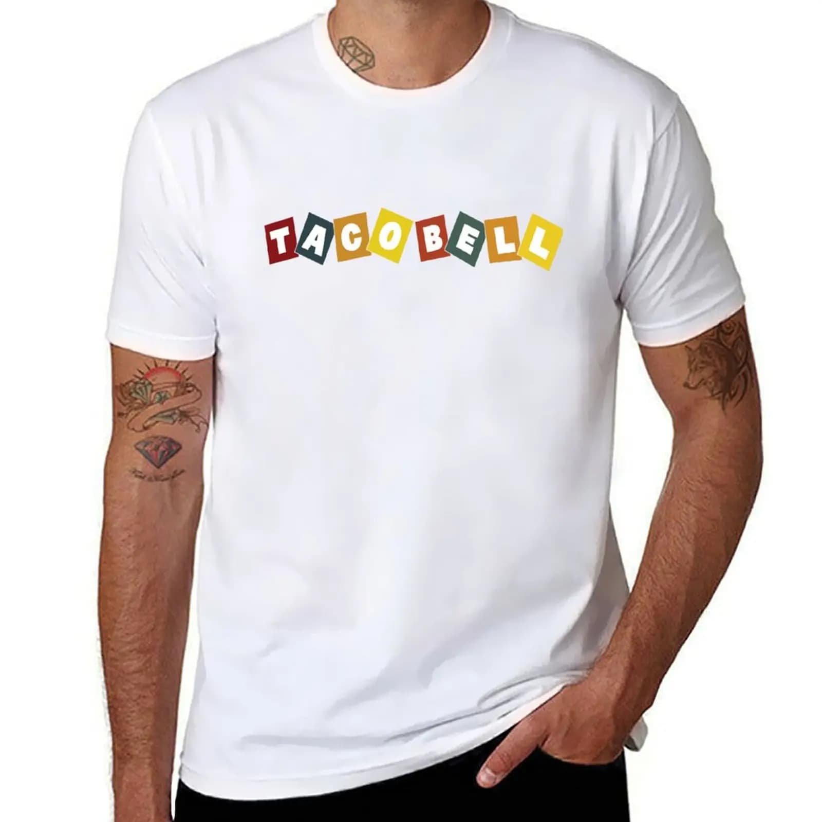 Taco Bell vintage Logo (1960s) T-Shirt fashion shirts Luxury man t shirts for men graphic
