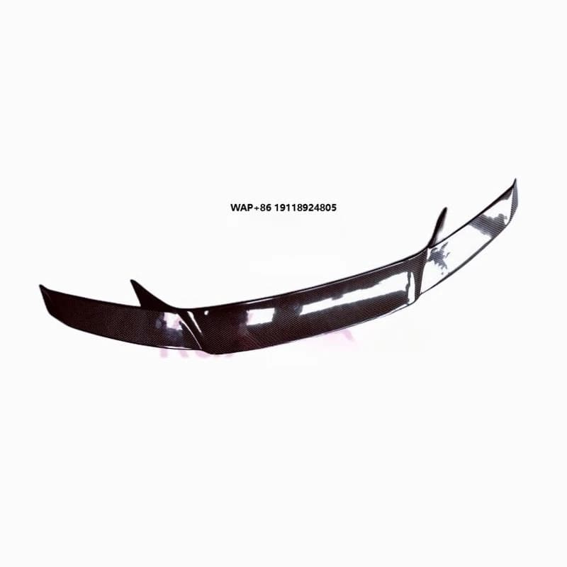 For   GT50 GT53 BS Style Dry Carbon Fiber Rear Trunk Spoiler Body Kit
