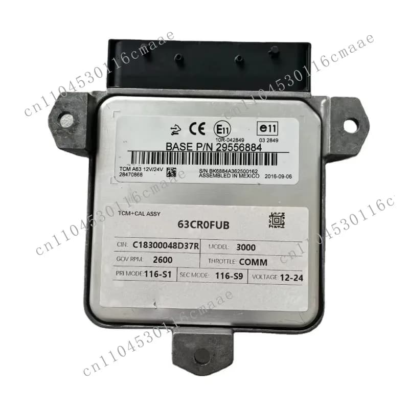 A63 TCM 29556884 Control Module with Program for Construction Machinery