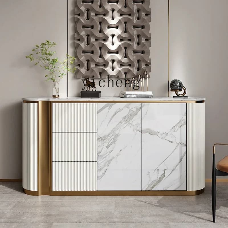 b11- side cabinet modern minimalist entrance cabinet home paint high-end living room locker