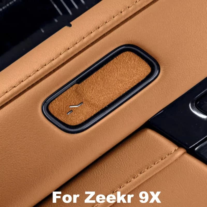 For Zeekr 9X 2025 2026 Door Switch Button Cover Trim Anti Scratch Car Interior Tuning Accessories
