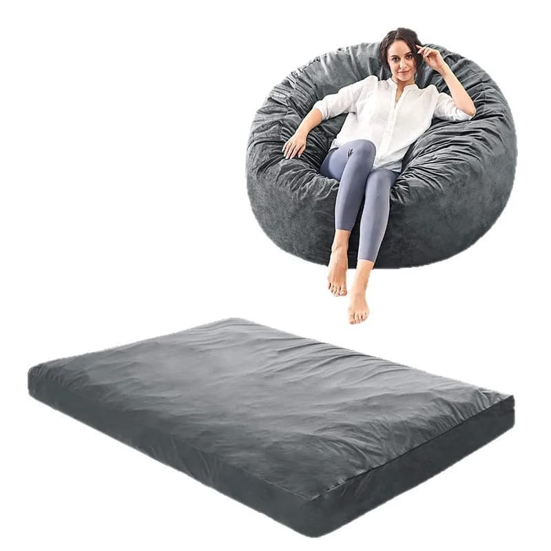 Bean bag sofa, sofa, bedroom casual simple fabric recliner