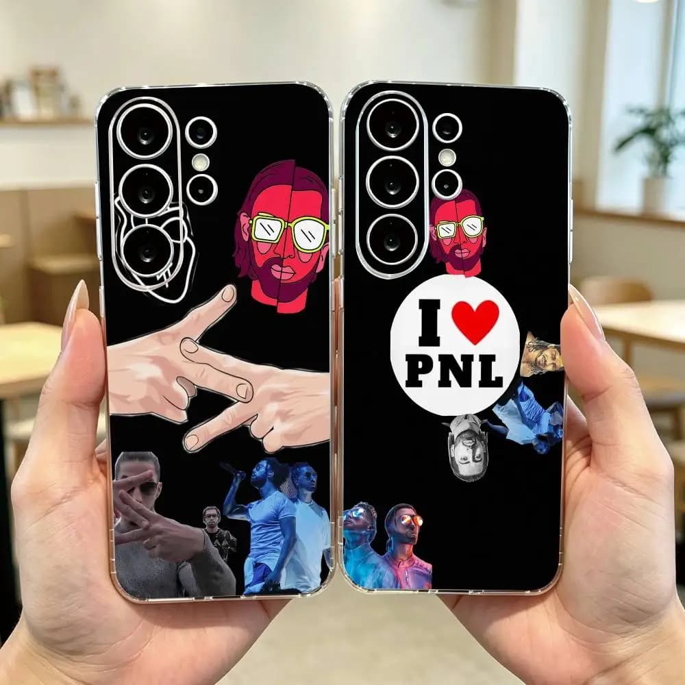 Cloud Rap PNL QLF Phone Case For Samsung S25,S24,S21,S22,S23,S30,Ultra,S20,Plus,Fe Transparent Cover Gift
