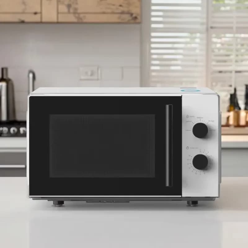 for 20L 800W Large Capacity Electric Stainless Steel Household Microwave Oven Quick Heating Energy Saving