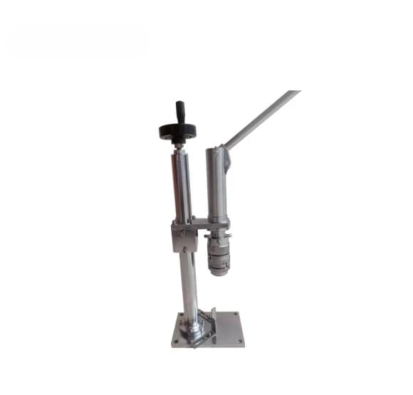 High Quality Semi-Automatic Aerosol Filling and Crimping Machine Manual Aerosol Cans Sealing Machine for Metal Glass Packaging