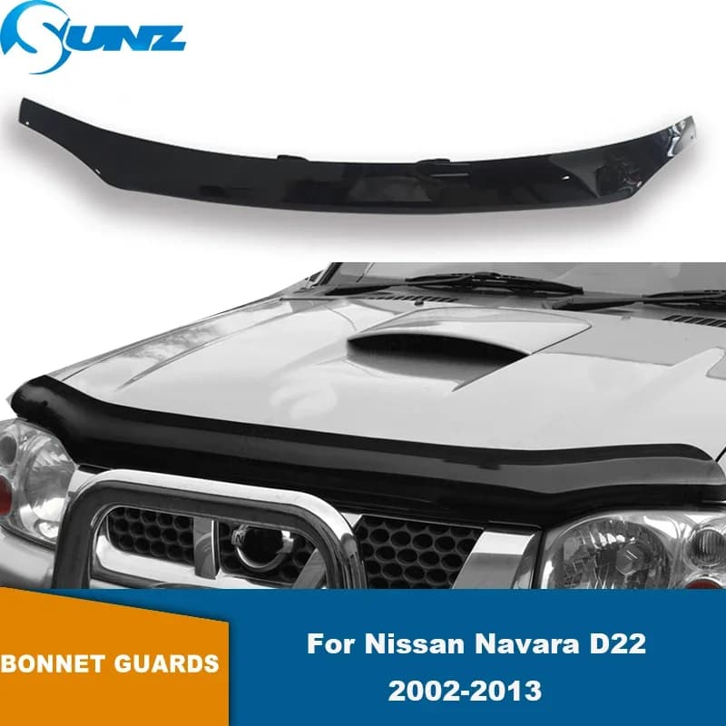 Bug Shield For Nissan Navara D22 2002 2003 2004 2005 2006 2007 2008 2009 2010 2011 2012 2013 Hood Deflector Bonnet Guard