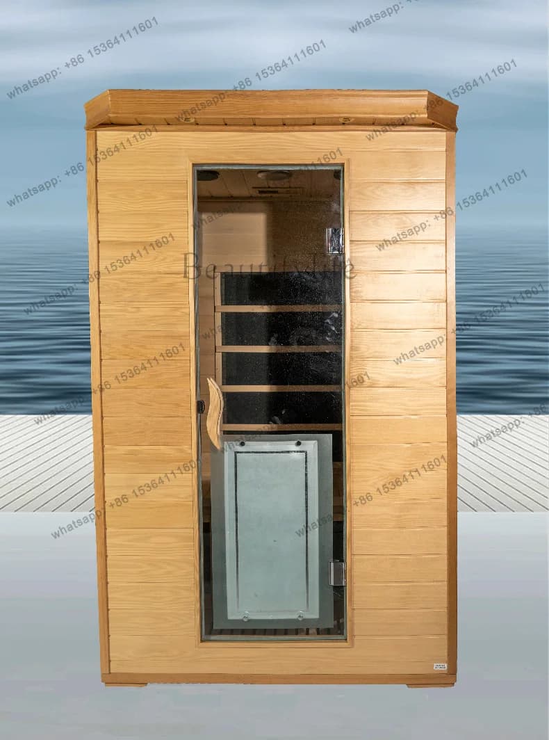 Single removable sweat steam room carbon plate heating far infrared sweat room