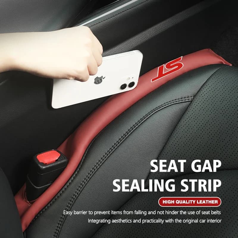 Universal Car Seat Gap Filler Side Seam Protector Leak Proof Strip for Focus Fiesta Kuga Mondeo Edge Escape