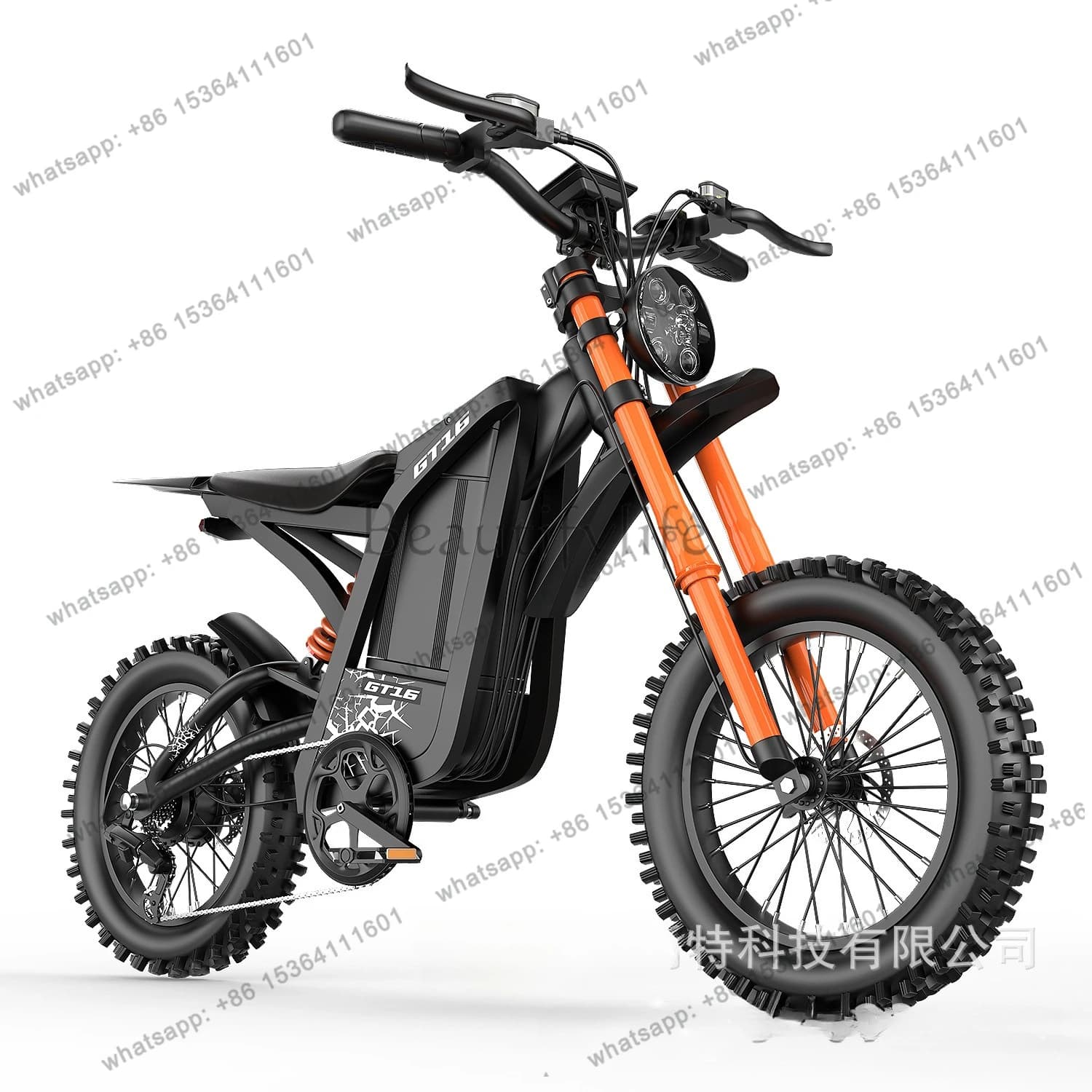 High power lithium battery off-road motorcycle 48V3000W two-wheeled electric vehicle Lindau professional competition