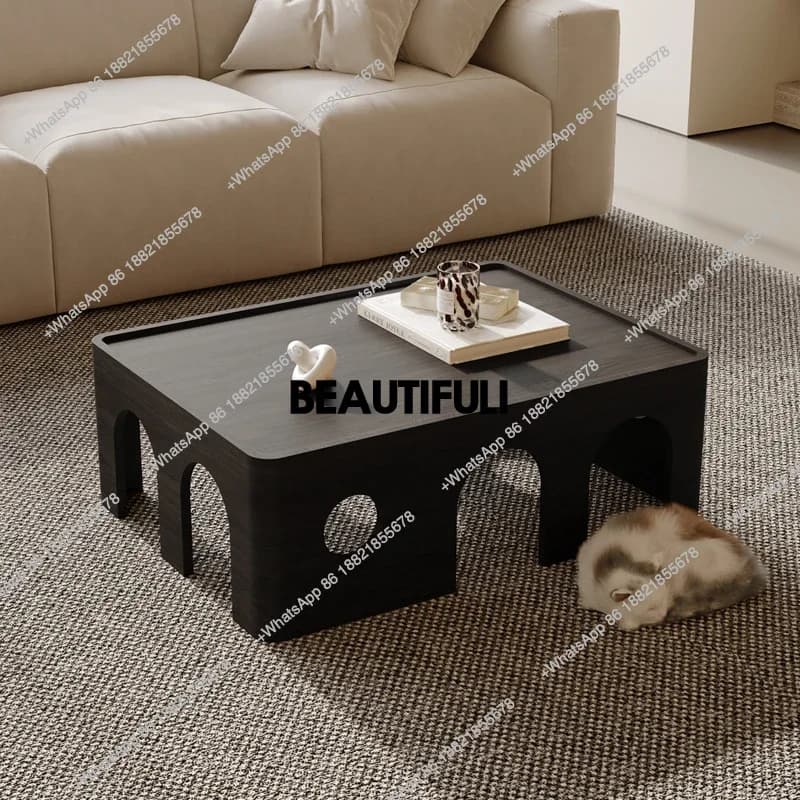 Premium Aesthetic Coffee Table Design Glam Modern Nordic Side Table Simple Space Saving Corner Tables Living Room Furniture