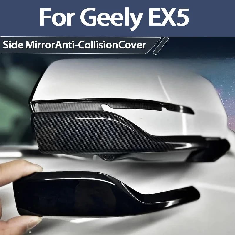 For Geely EX5 Galaxy E5 Proton eMas 7 2024-2026 Rearview Mirror Anti Collision Strip Side Mirror Anti Scratch Protector Sticker