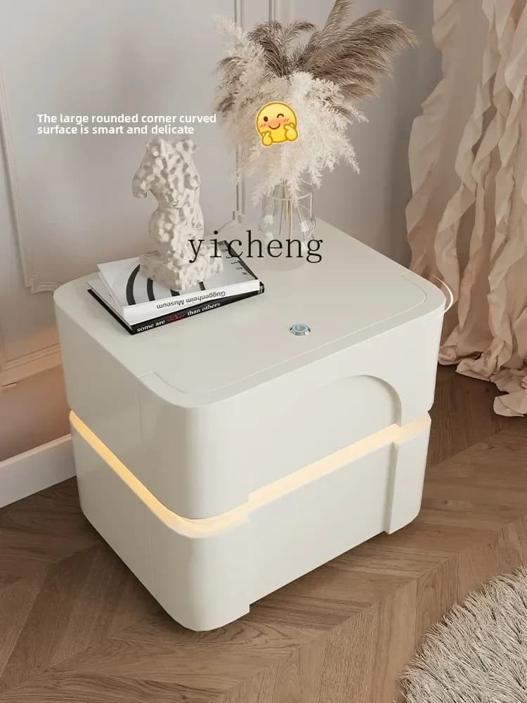 DSA bedside table Smart bedside minimalist small storage cabinet Storage modern simplicity