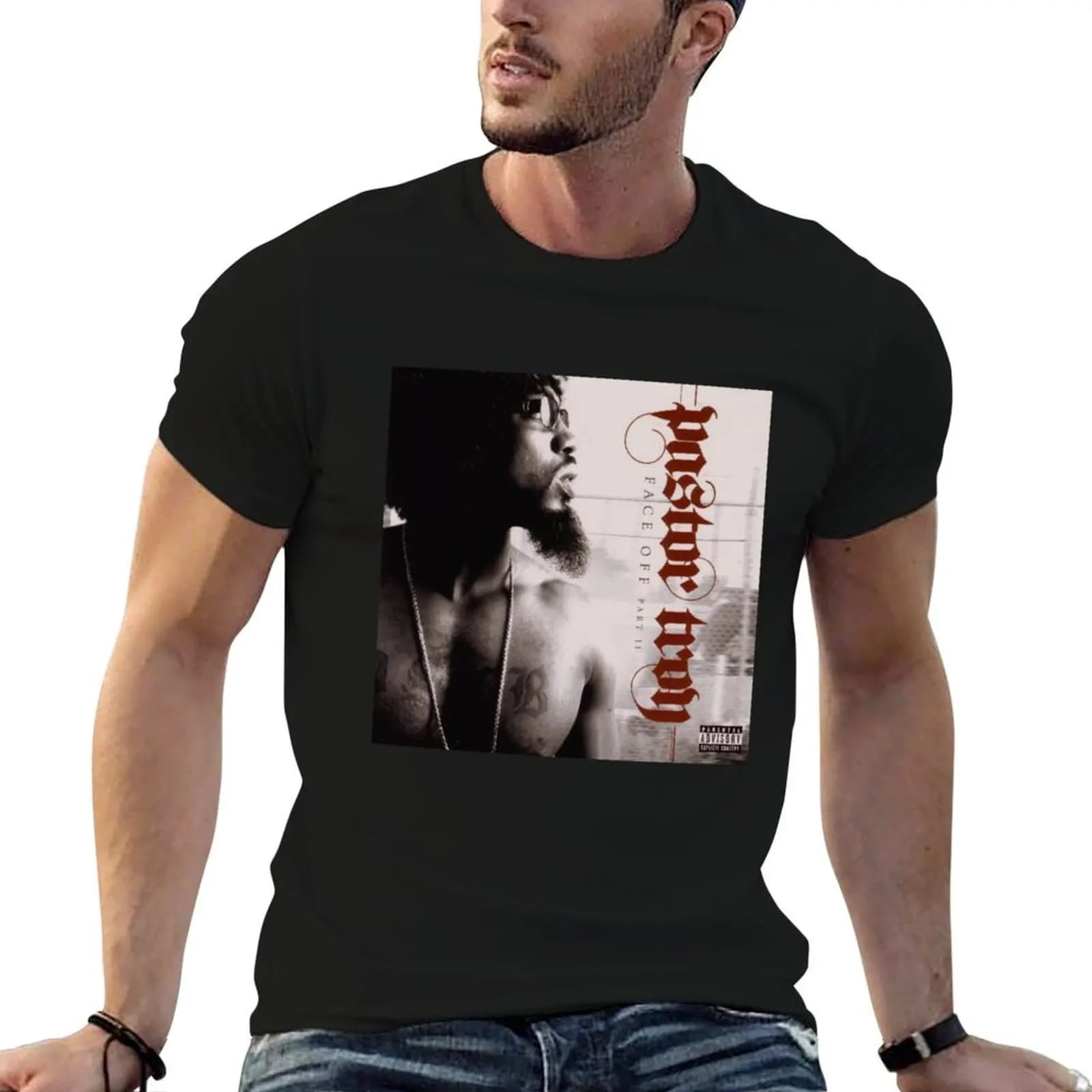Pastor Troy - Face Off Part II T-Shirt Blouse blacks tshirts for men