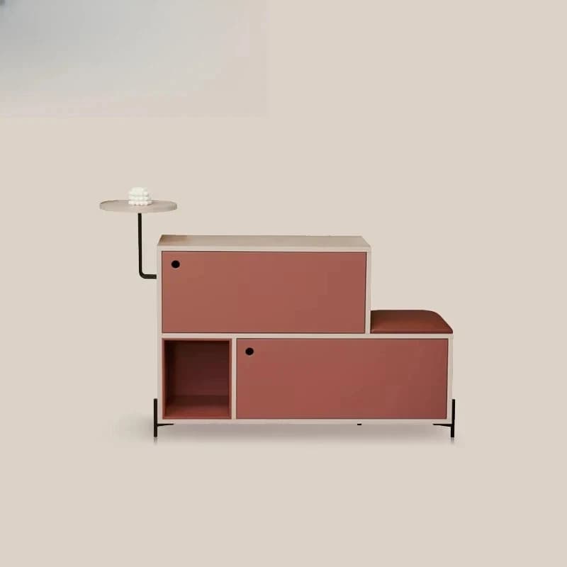 Home Furniture Modern Wood Multilayer Dustproof Organizer Shoe Rack Storage Cinet