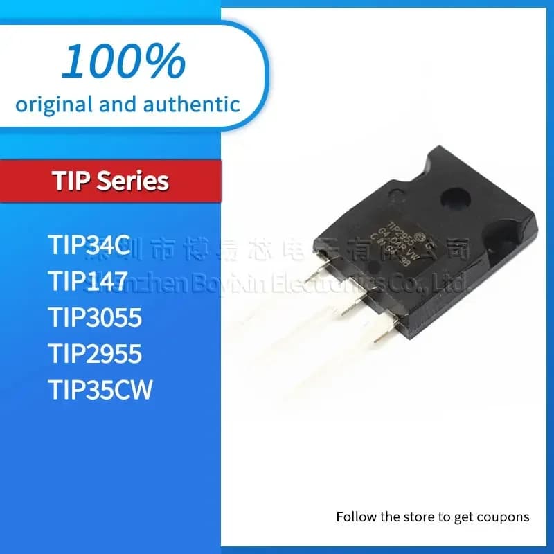 TIP3055 TIP34C TIP35CW TIP2955 TIP147 Black PC shell