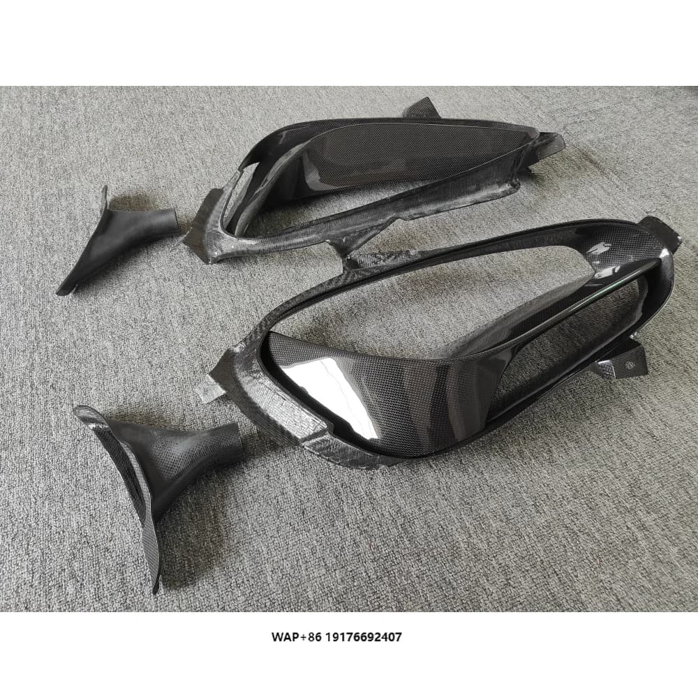 Dry Carbon Fiber OEM Style Car Auto Parts Rear Fender Vent for SF90